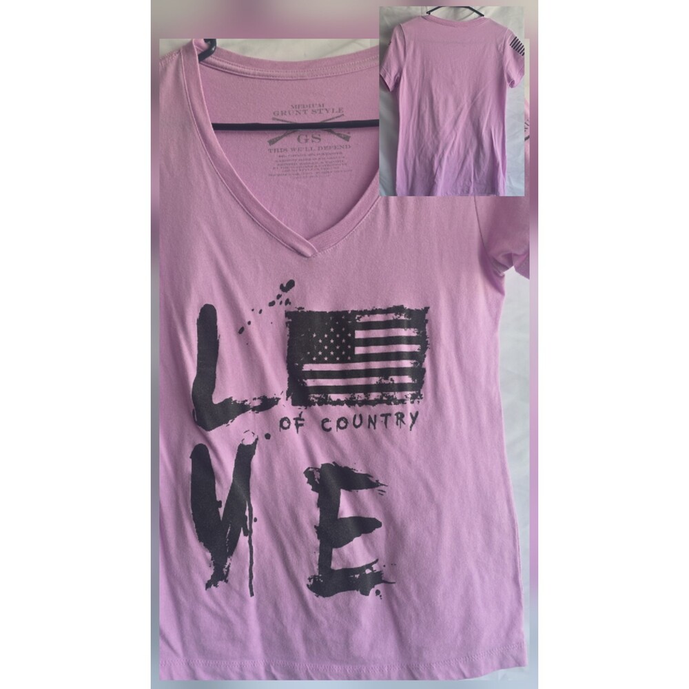 Grunt Style Women's Graphic T-shirt Bundle 3 Shirts, Size Medium - Picture 4 of 16